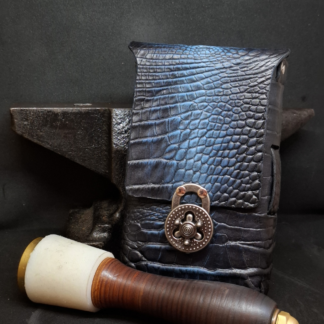 Phone bag dragon blue